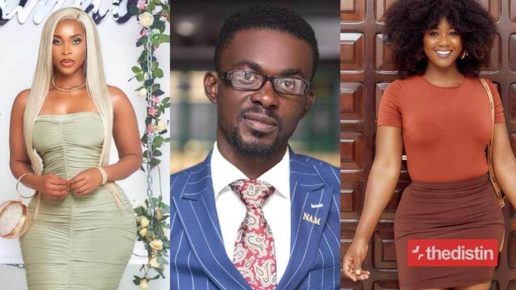 Nana Appiah Mensah “Eat” Salma And Benedicta Gafah Falaa; And Salma Forced Him To Open A Restaurant For Her – Snapchat User Alleges