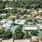 Following the Akosombo Dam disaster, the government starts building the first 100 relocation dwellings.